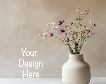 Hintergrund Mockups Digitaler Hintergrund Digitaler Hintergrund Hintergrund Stock Photo Tabletop Mockups Tischmodell Wildblumen Vase Backdrop JPG