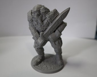 Géant de feu, 28 mm, non peint, BriteMinis