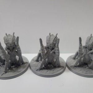Ankheg Pack (3), 28mm, Unpainted, BriteMinis