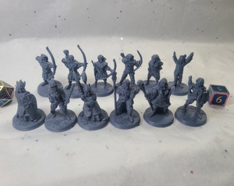 Lot de 12 elfiques par BriteMinis