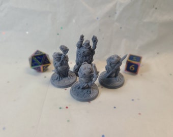 Frog Folk pack of 4 by BriteMinis