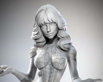 3D Resin Printed Spinneret Spiderman Model Kit UNPAINTED