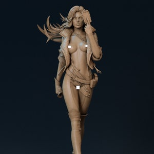 3D Resin Printed NSFW Rouge X-men Unpainted