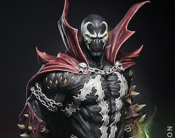 3D Resin Printed Spawn Model Kit Unpainted