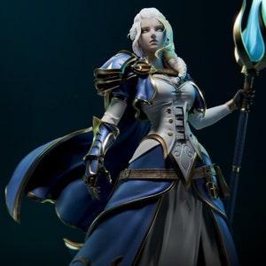 3D Resin Printed Jaina Proudmoore Model Kit UNPAINTED