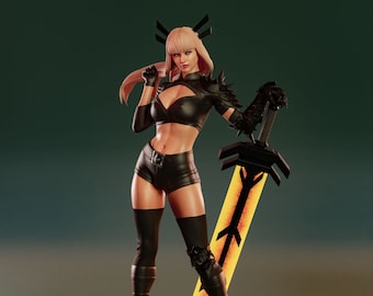 3D Harz Gedruckt Magik X-Men Modell Bausatz UNBEMALT Abe3D
