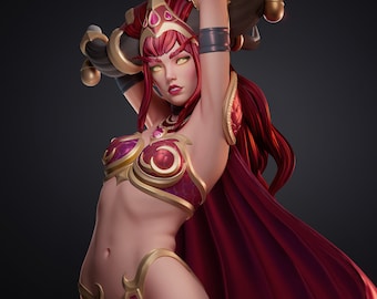 3D Resin Printed Alexstrasza World of Warcraft Fan Art Model Kit Unpainted