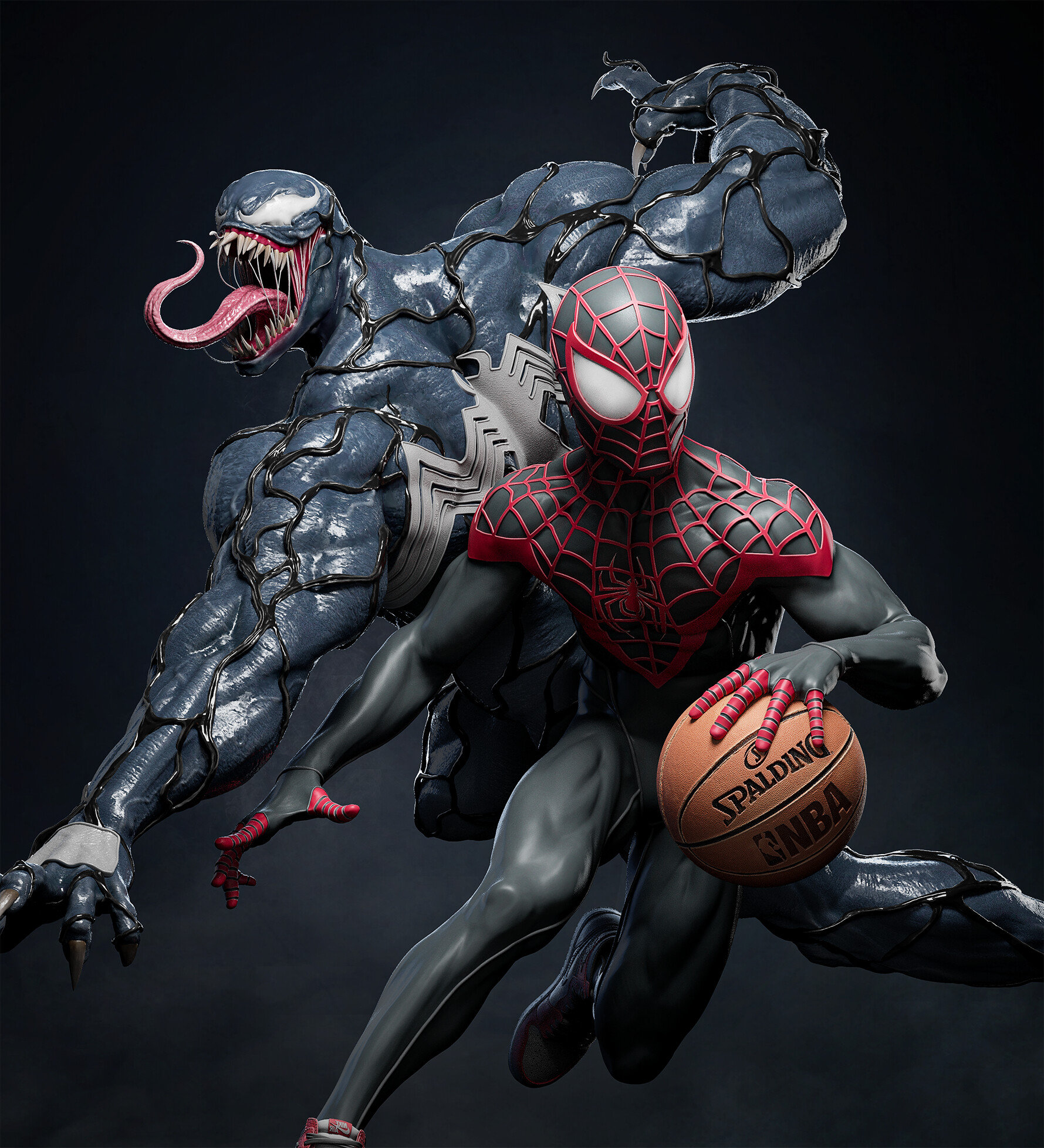 Venom Symbiote Accessory Set Shoulder Sitter Venom Symbiote Accessory Set Shoulder Sitter