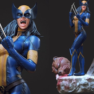 3D Resin Printed X-23 X-Men Fanart Model Kit UNPAINTED