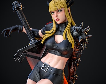 3D Resin Printed Magik X-Men Fan Art Model Kit Unpainted