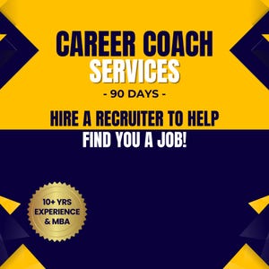 Job Search Coach & Assistant: Includes Resume, Cover Letter, and LinkedIn Optimization, Career Strategy/Advice, Mock Interviews, etc.
