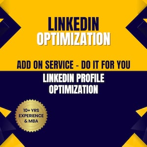 ADDED SERVICE ONLY: Done for You LinkedIn Profile Update for Businesses & Career Professionals, Must Provide LinkedIn Credentials