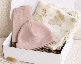 Baby girl gift, birth gift, newborn baby gift, baby set, gift for pregnant girlfriend, pregnant colleague