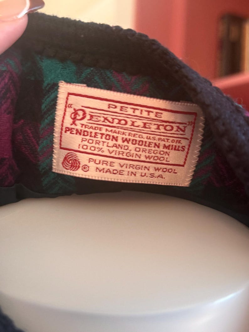 Vintage Pendleton Wool Suit Size 10 | Pure Virgin Wool Plaid Skirt ...
