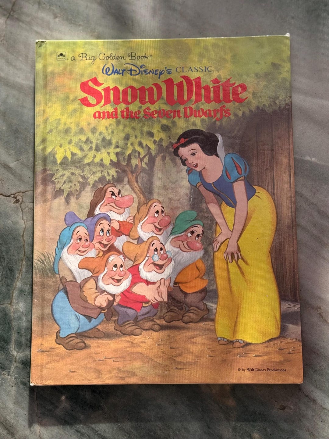 Walt Disney’s Snow White and the Seven Dwarfs – Big Golden Book Edition ...