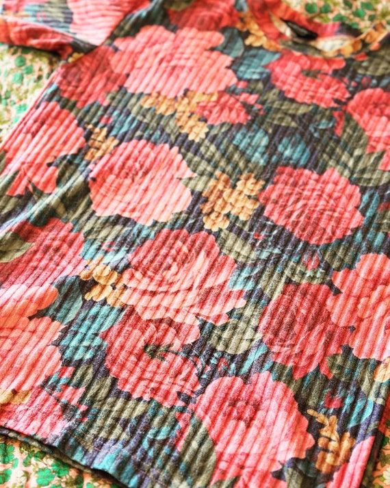 Vintage Women’s Small Jordache Concepts Floral Sh… - image 3