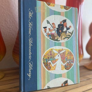 Vintage 1973 The Home Adventure Library | Great Stories Holidays and Entertainments | Illustrated Children’s Book
