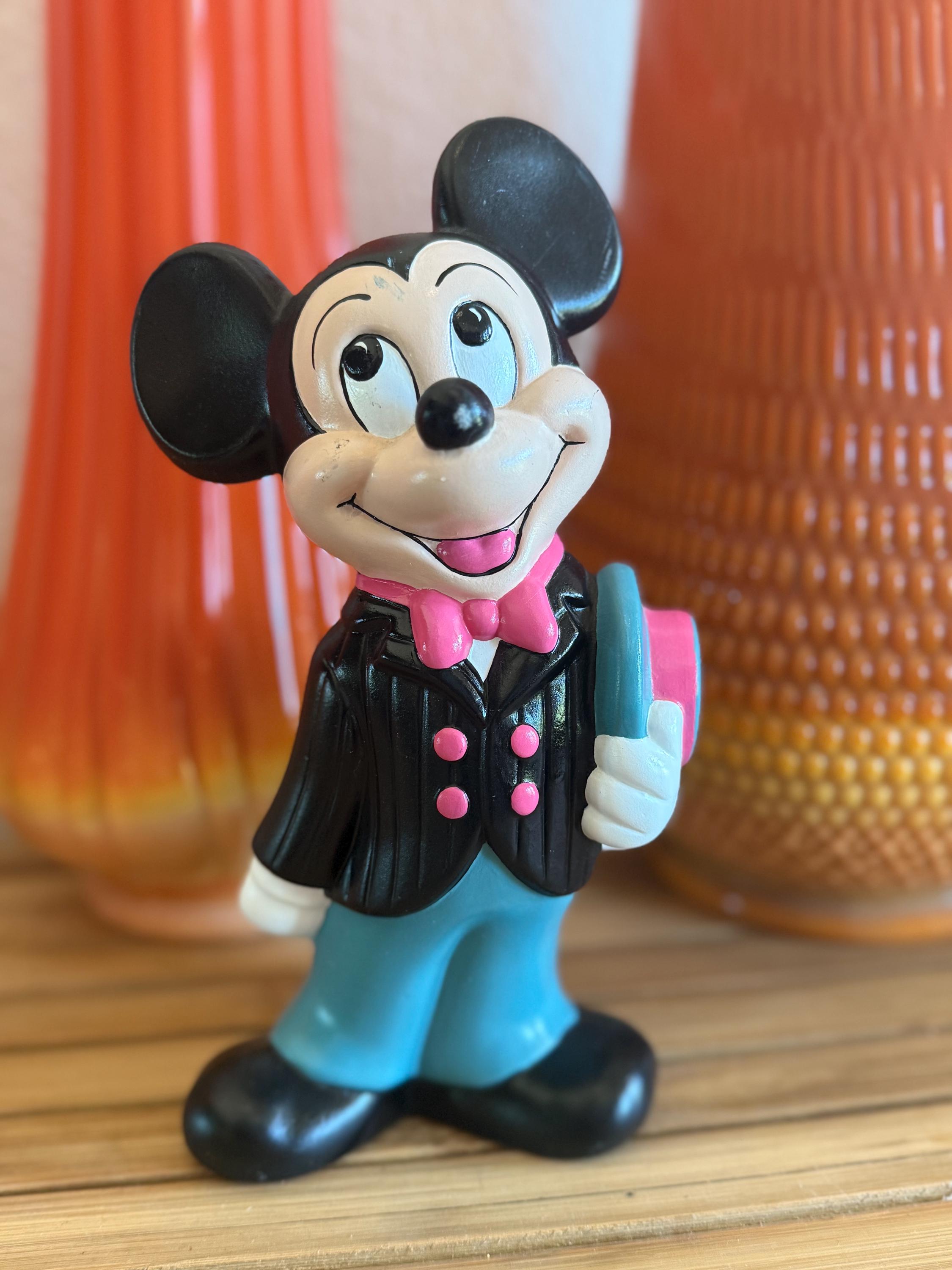 Mickey Mouse Figurine 1970s - Etsy