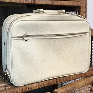 Vintage Sears Carry on Bag Retro 1960s Mid Century Modern +