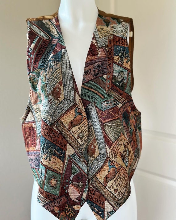 Vintage Backroad Blues Tapestry Vest