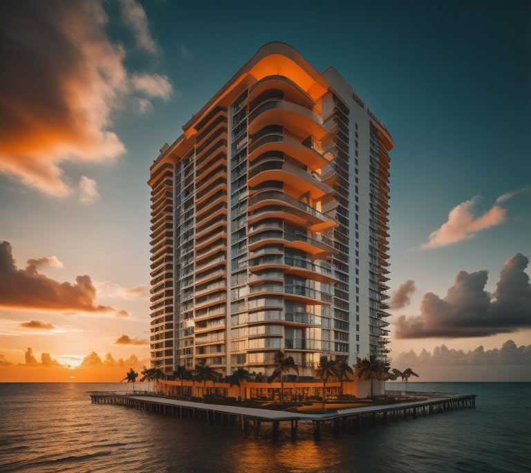 Sunset Miami High Rise Condo - Etsy
