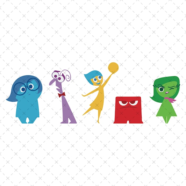 Inside Out PNG, Inside Out Characters Digital Download, Inside Out How Are You Feeling, Digital Designs Download Magic Kingdom Family Trip