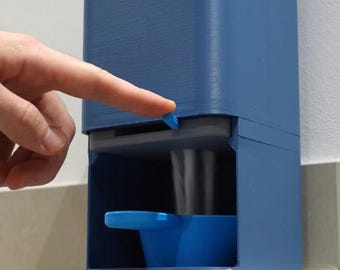 Laundry Detergent Dispenser | Adjustable Flow Powder Dispenser | 3D Printed Laundry Room Organizer | Modern Storage Container