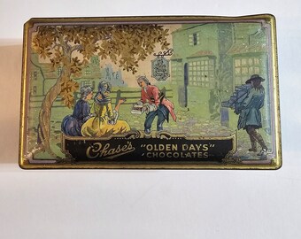 Vintage Chocolate Candy Tin.