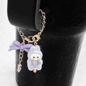 Labubu Tumbler Cup Charm – Cute Accessory for Your Drinkware!