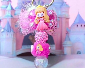 Disney Princess Beaded Keychains