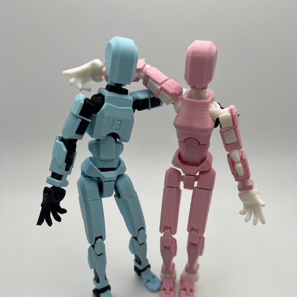 Dummy13 Kit (assembly required) - Articulated Jointed Action Figure with human-like posability - fidget toy stress relief