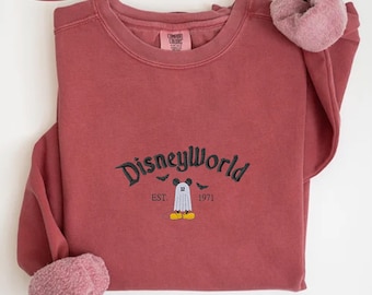 Embroidered Disney World Est. 1971 Sweater, Vintage Disney World 1971 Sweater, Disney World 1971 Sweater, Comfort Colors Sweater