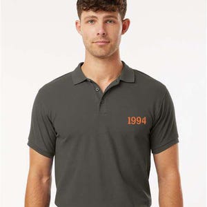 Embroidered Custom 1994 Polo Shirt, Personalized Year Polo Shirt, Custom Year Shirt, Any Year Polo Shirt