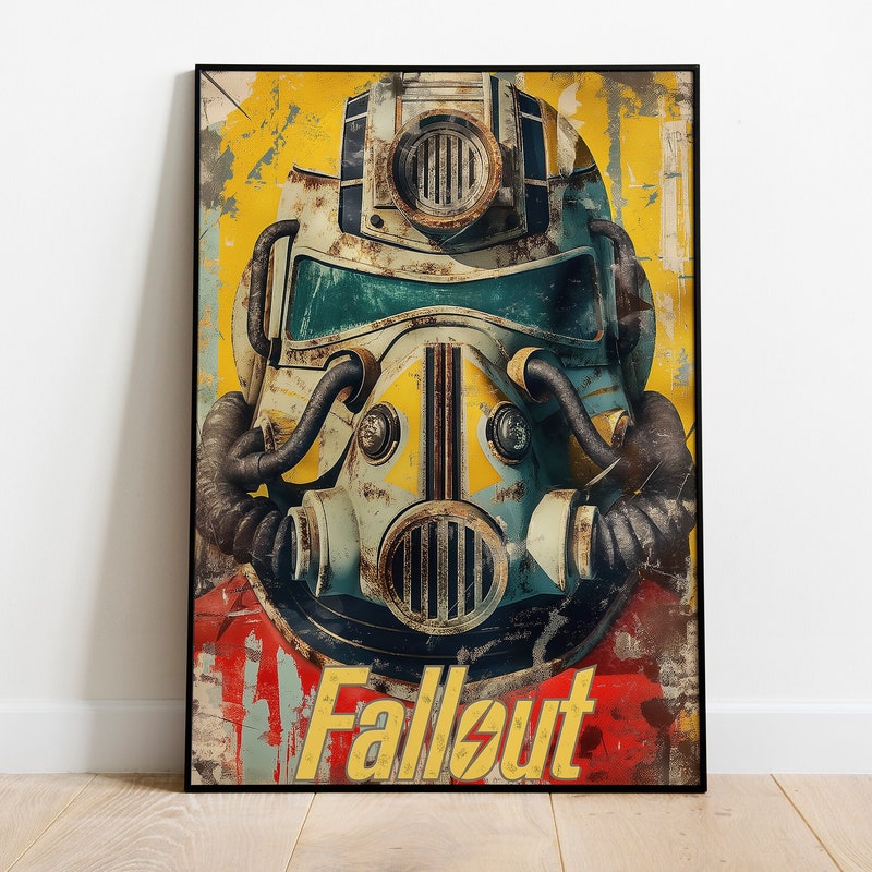 Fallout 4 Power Armor Poster - Etsy