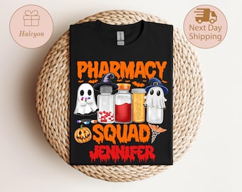 Halloween Pharmacy Tech Pharmacist Sweatshirt / Tee, Pharmacy Tech Nursing sweatshirt, Pharmacy shirt, Prescription shirt