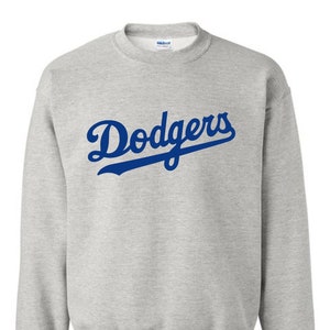 Dodgers Crewneck, LA Dodgers Crewneck, Dodgers Baseball Crewneck