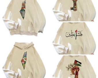 Palästina-Hoodie, Palästina-Sweatshirt, Aktivisten-Sweatshirt, Gleichheits-Hoodie, Menschenrechtspullover, Protest-Sweatshirt, Save Palestine-Hoodie