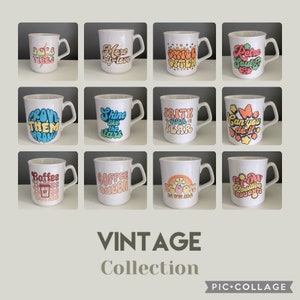 Vintage Mugs
