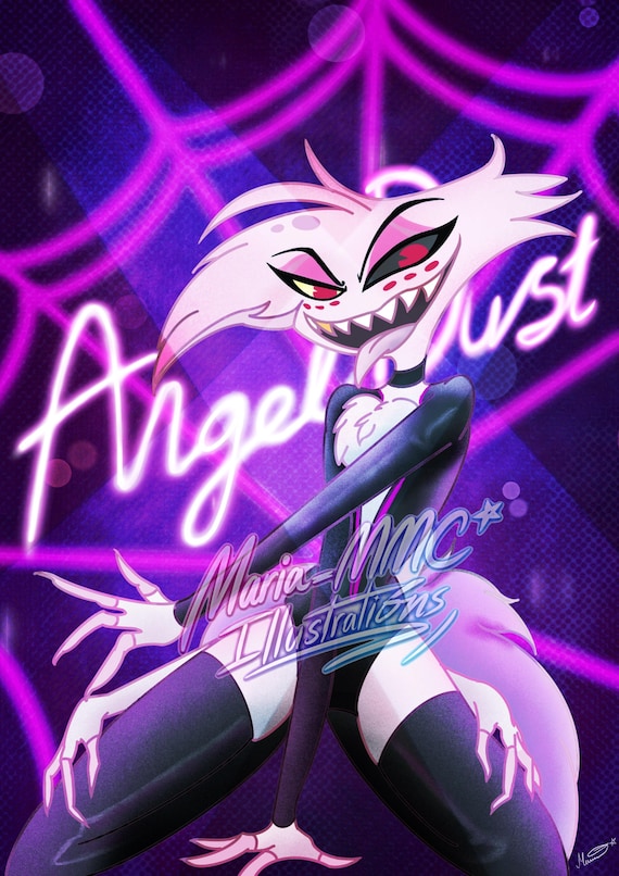 Angel Dust, Hazbin Hotel Poison Print - Etsy