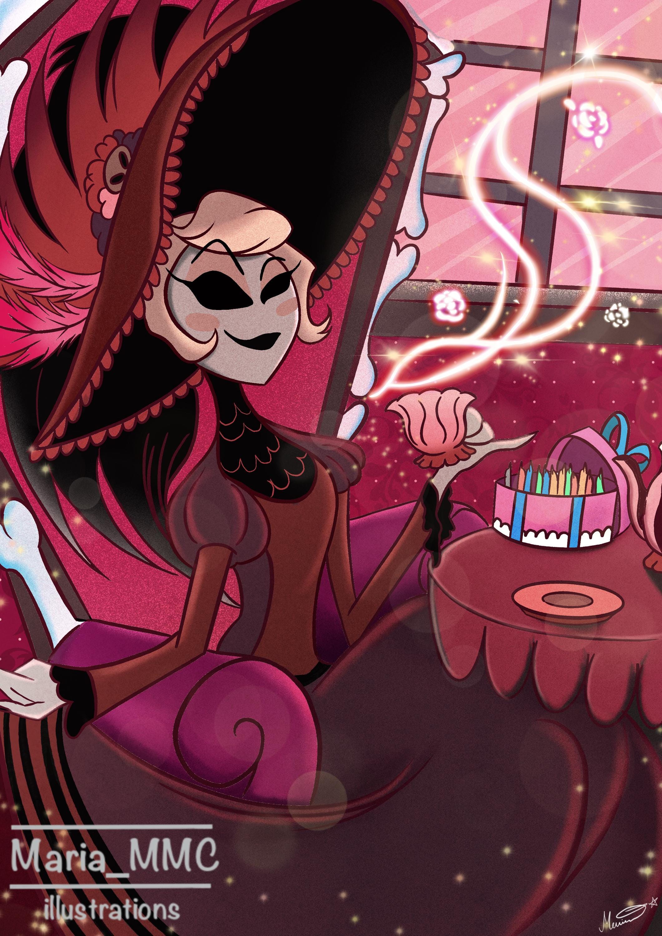 Hazbin Hotel Rosie Print - Etsy