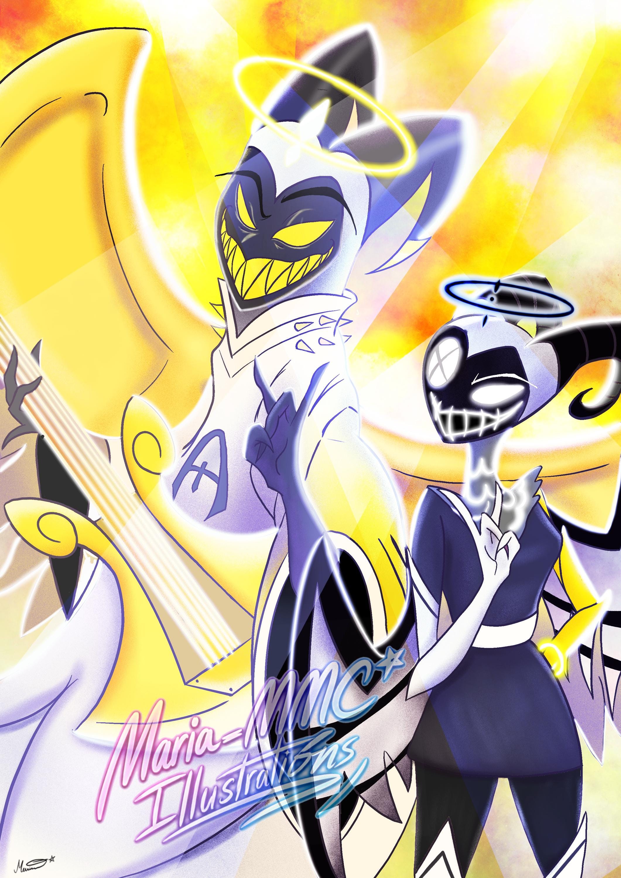Hazbin Hotel Adam Print - Etsy