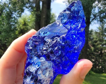 Semilla Estelar Siriana 100 g Andara. Azul Real Cristalino. Cristal Semilla Estelar de Rayo Azul de Alta Frecuencia