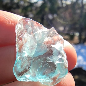 Afghaanse Andara. Turkooisblauw met witte kristallen. Etheriumoase Andara.  4 gram
