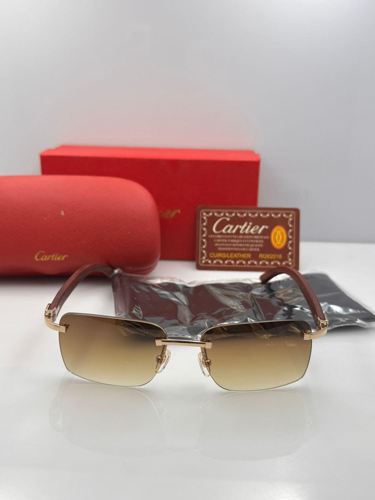 Cartier(カルティエ) サングラス 80〜90年代 中古・古着通販】Cartier (カルティエ) 80sヴィンテージサングラス