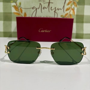 Cartier c decor eyeglasses - Etsy 日本