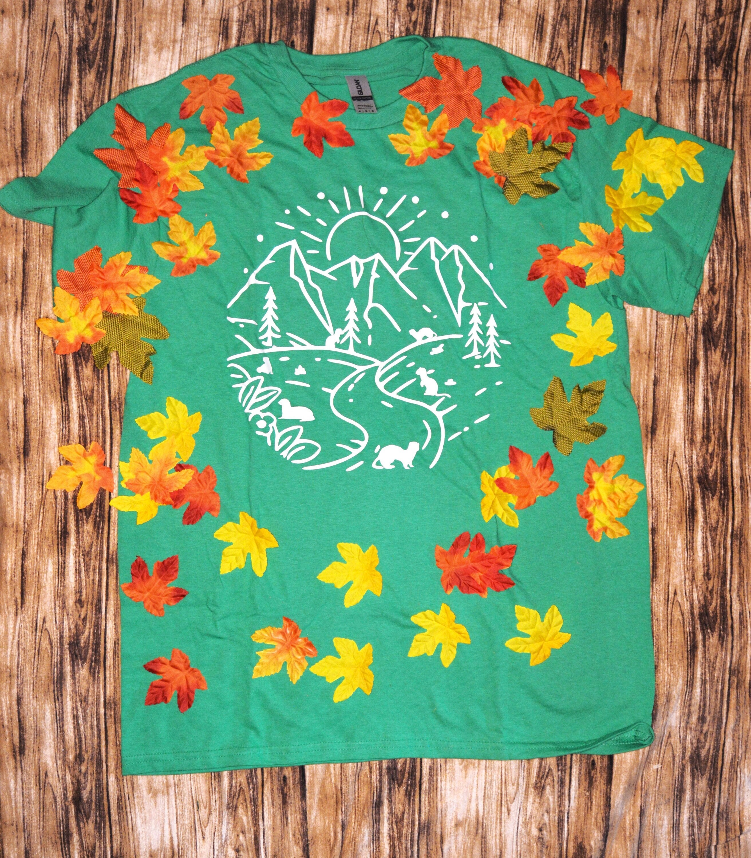 Ferret Forest T-Shirt - Camping, Mountain, Outdoors