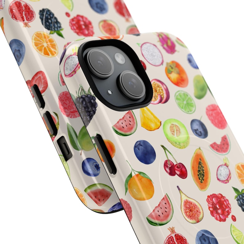 Fruit Pattern MagSafe Compatible Phone Case image 6