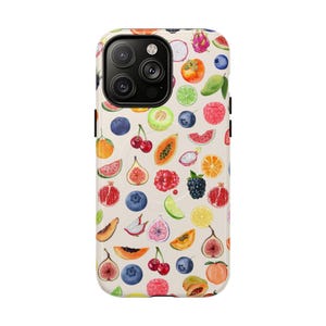 Fruit Pattern MagSafe Compatible Phone Case image 10