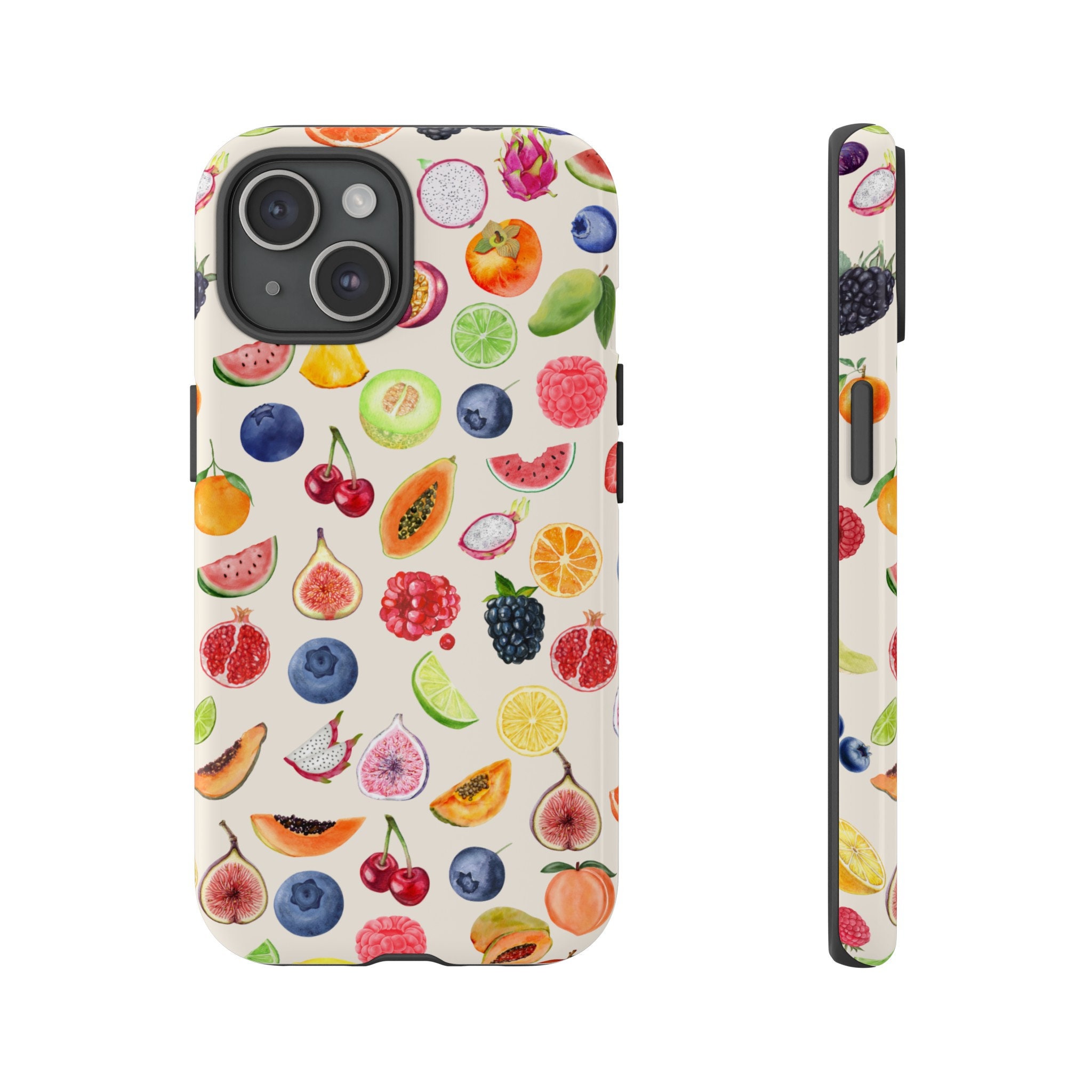 Fruit Phone Case Girly Fruit Collage Phone Cover Gift Cute Summer Phone