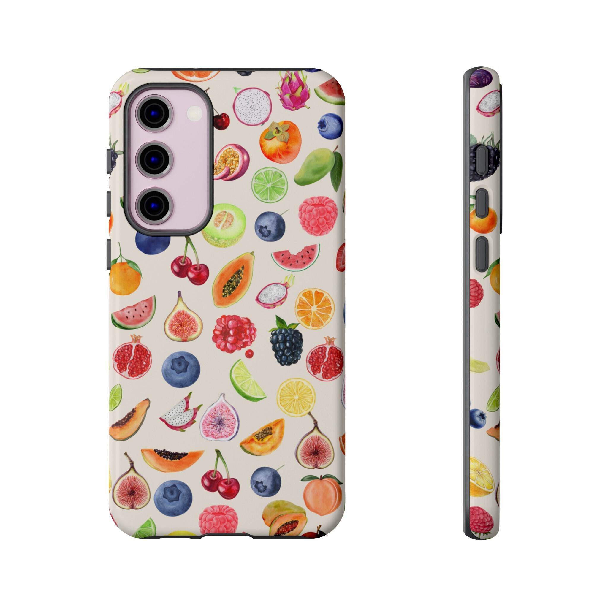 Fruit Phone Case Girly Fruit Collage Phone Cover Gift Cute Summer Phone